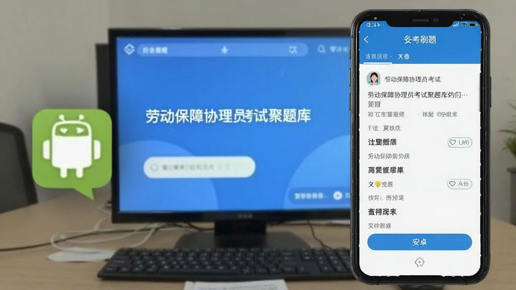 劳动保障协理员考试聚题库 安卓版 备考刷题界面