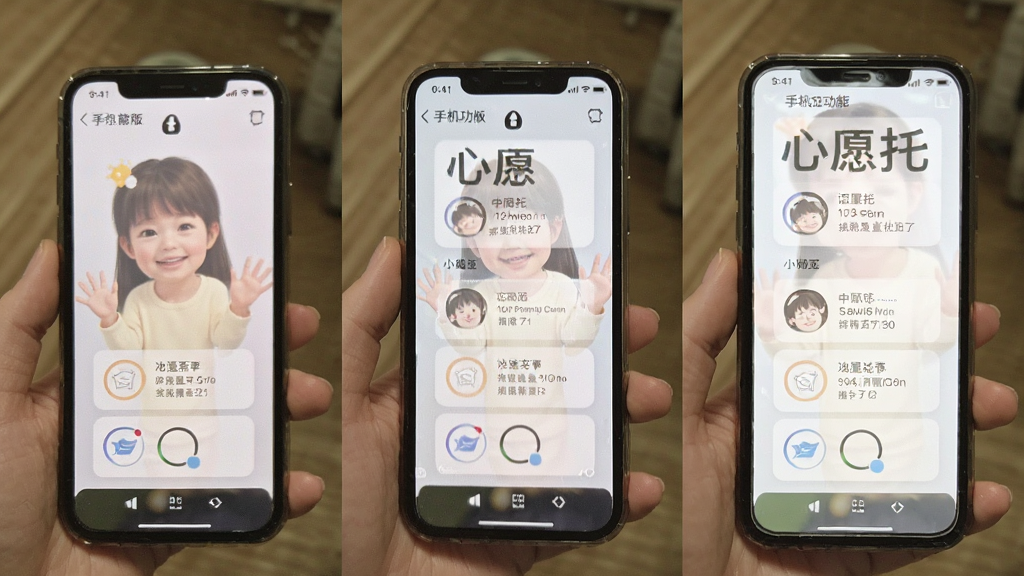 心愿托 手机版 功能截图