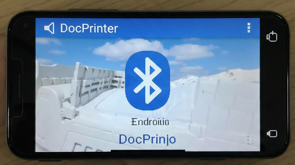 DocPrinter 安卓版 蓝牙打印 手机应用 界面截图