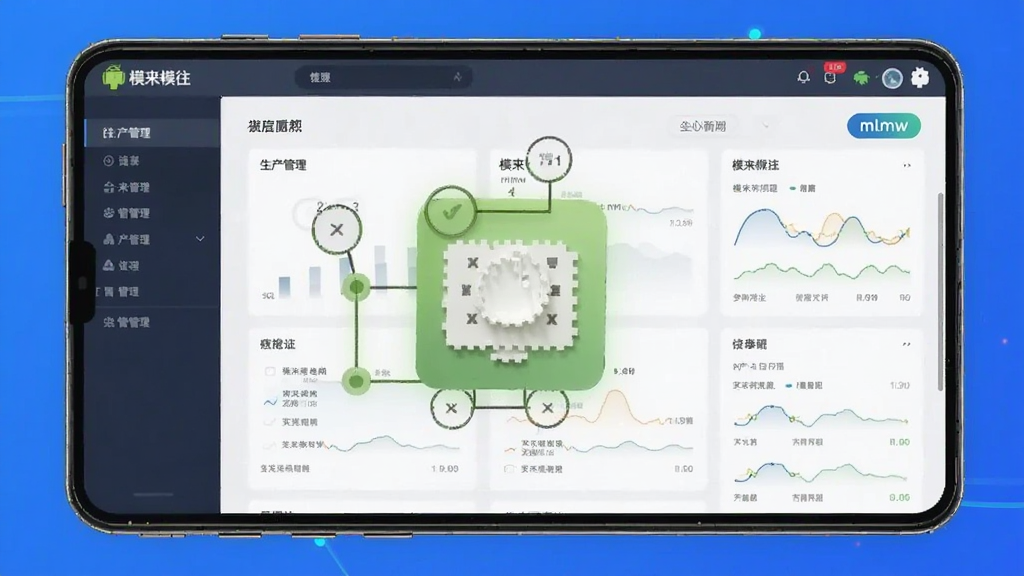 模来模往mlmw 安卓版 生产管理界面
