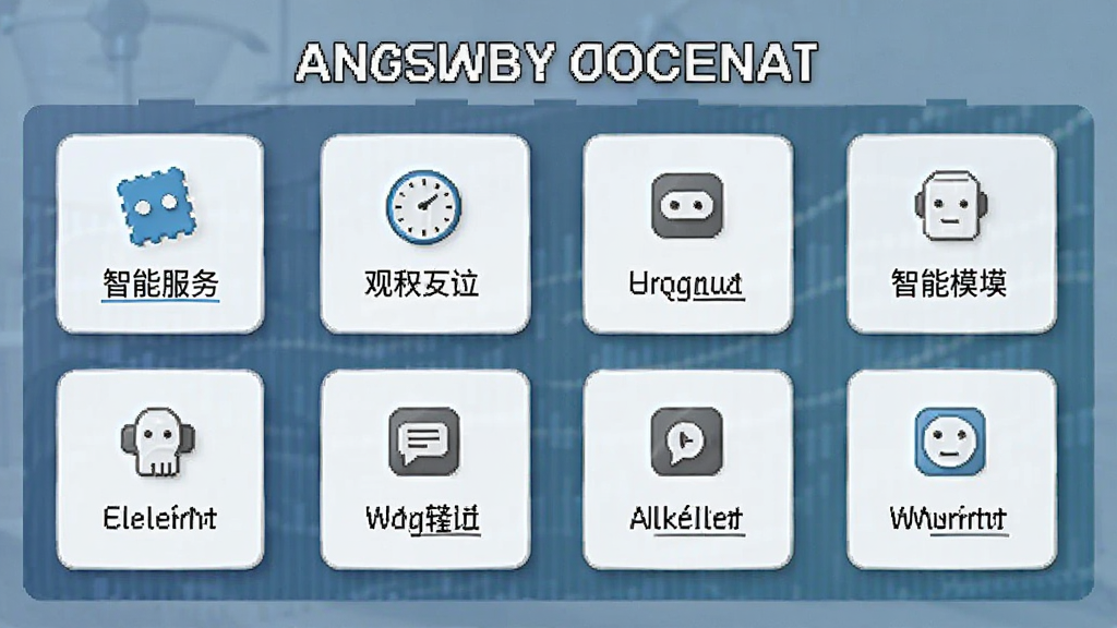 智能服务 安卓版 功能模块示意图