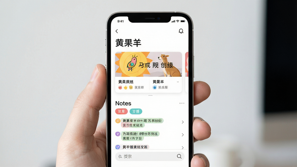 �ƹ���Ӧ�������棬����Ϊ�ֻ���Ļչʾ��п�Ƭ�ͱʼ��б������־��У��Ű�����������Լ���£�ϸ�ڰ�����ɫ��ǩ�������򣬻��ʸɾ��޶���Ԫ��