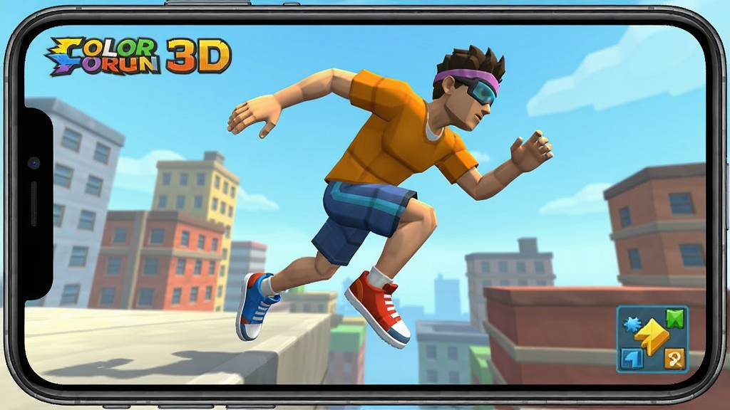 �ܿ�3D��Ϸ���� Color Run 3D ��׿��