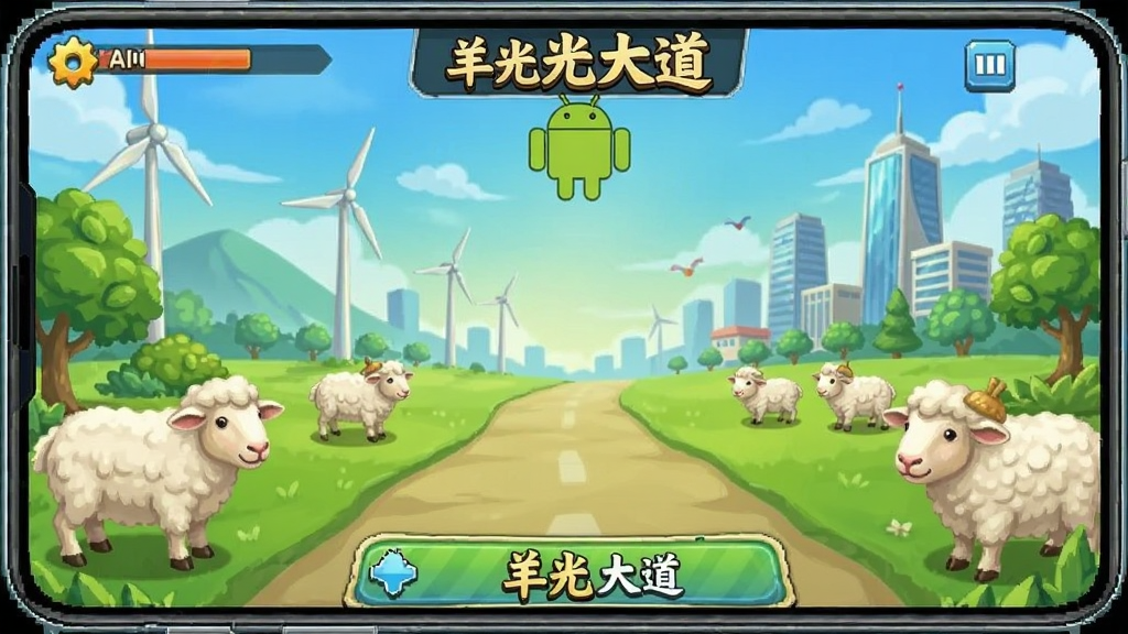 羊光大道 安卓版 游戏界面