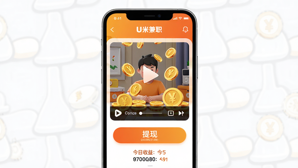 �ֻ���ĻչʾU�׼�ְAPP���棬���������Ƕ���Ƶ��������ͽ��Ʈ�䶯�����·���ʾ���ְ�ť�ͽ����������֣����岼����������ƽ���廭���������ɫ�ͻ�ɫΪ��ɫ����ϸ�ڷḻ�����ʸ��壬�ɾ��޶���Ԫ��