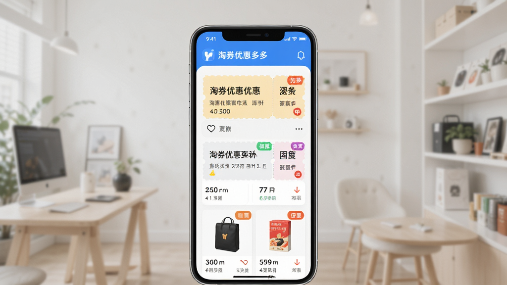 ��ȯ�Żݶ��Ӧ��������չʾ������Ϊ�ֻ���Ļ�г��ָ����Ż�ȯ����Ʒ�б������־��У��Ű�����������ִ���Լ��ϸ�ڰ�����ɫ�Żݱ�ǩ����Ʒ����ͼ�����ʸ��壬�ɾ����޶���Ԫ��