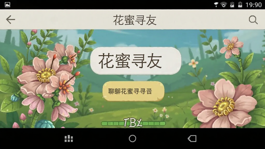 花蜜寻友 聊天界面 安卓版