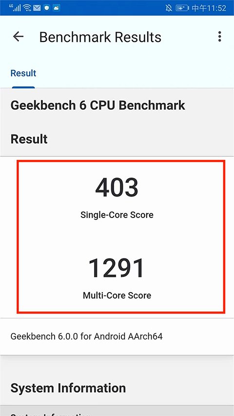 Geekbench6�����ֻ����ͼ