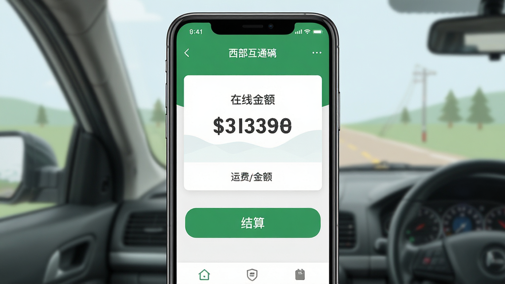 ������ͨ˾��Ӧ��������֧��ҳ�棬��ʾ�˷ѽ������㰴ť����ɫ��ȫɫ��������ͻ�������־��У��Ű���ˬ����ƽ�����ϸ�ڸɾ������廭�ʣ��޶���Ԫ��