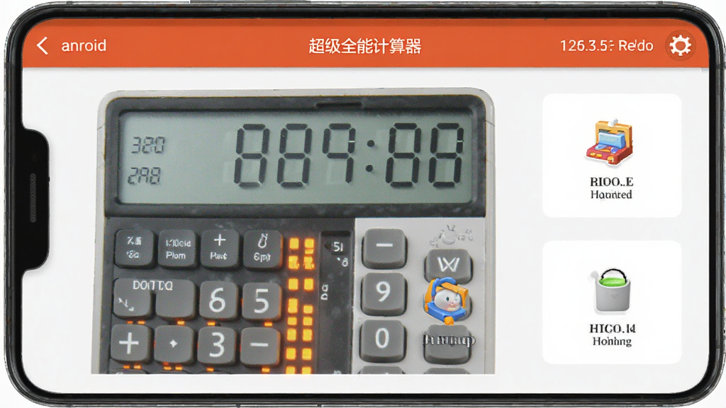 超级全能计算器 功能操作界面 安卓版