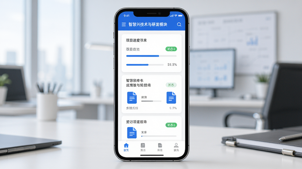 �ǻ��˴�Ӧ�ü������з�ģ����棬����Ϊ�ֻ���Ļչʾ��Ŀ�����б����ĵ�ͼ�꣬����Ϊ���½ṹ�����������м俨Ƭ�б��ײ����������Ű��������������Ϊ��Լ����Ƽ��磬ϸ�ڰ�����ɫ��ɫ�������������ļ�ͼ�ꡢ״̬��ǩ�����ʸ���ɾ��޶���Ԫ��