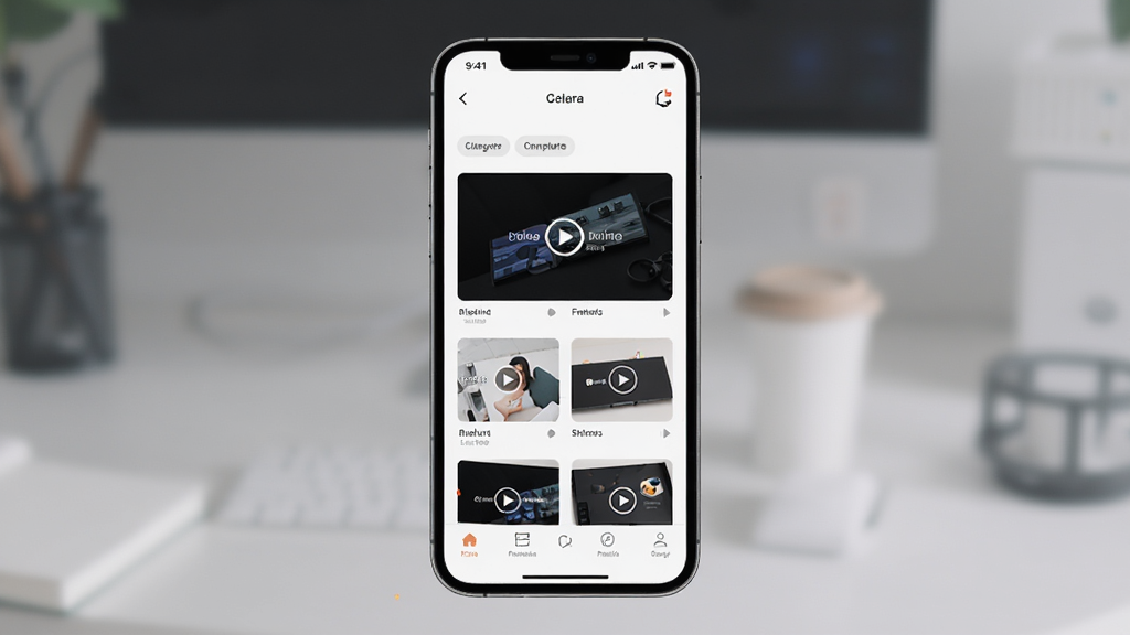 ƬͷAPP�༭����չʾ������Ϊ�ֻ���Ļ����ʾ��Ƶģ��ѡ��ҳ�棬����Ϊ�����ֻ��������Ű������ˣ����Ϊ�ִ��Ƽ��У�ϸ�ڰ���ģ������ͼ�������ǩ�͵ײ������������������ɾ��޶���Ԫ��