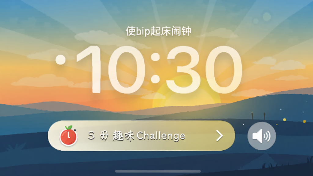 ʹ��������Ӧ�ý����ͼ������Ļ��ʾ����ʱ����Ȥζ��ս��ť������Ϊ�峿�ճ�ɫ���������������Ű��࣬����ִ���ƽ����ϸ�ڰ��������ӡ�������ͼ�꣬���ʸ��壬�ɾ����޶���Ԫ��