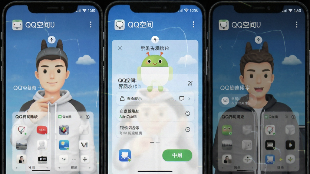 QQ�ռ� ��׿�� ���湦��չʾͼ