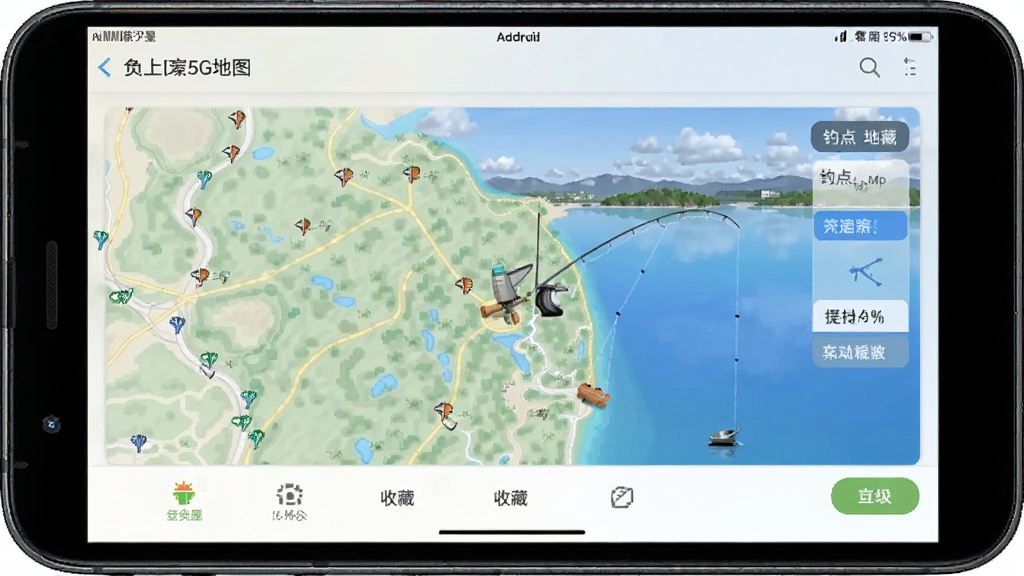 ���ȫ��5G��ͼ ��׿�� �����ղ��뻺�湦�ܽ���