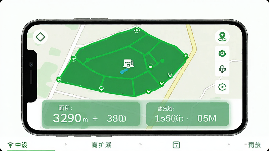 �ֻ�ȫ�ܲ�Ķ���������棬����Ϊ�ֻ���Ļ��ʾ��ͼ�켣�������ֵ������Ϊ���½ṹ�Ϸ���ͼ�·�������壬�Ű������������Ϊ�Ƽ�ũҵ�磬ϸ�ڰ�����ɫ�ؿ�߽��ߡ�������֡���λͼ�꣬���ʸ���ɾ��޶���Ԫ�ء�