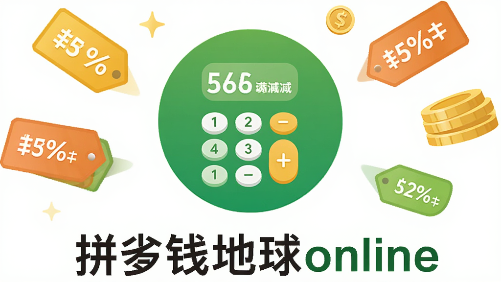 ��������ƴʡǮ����online��������һ����ɫԲ���Żݼ�����ͼ�꣬�����ڻ������룬��Χ���ƽ�Һ��ۿ۱�ǩ���Ű��࣬������±�ƽ����ϸ�����������ֺͰٷֱȷ��ţ����ʸ��壬�ɾ����޶���Ԫ��