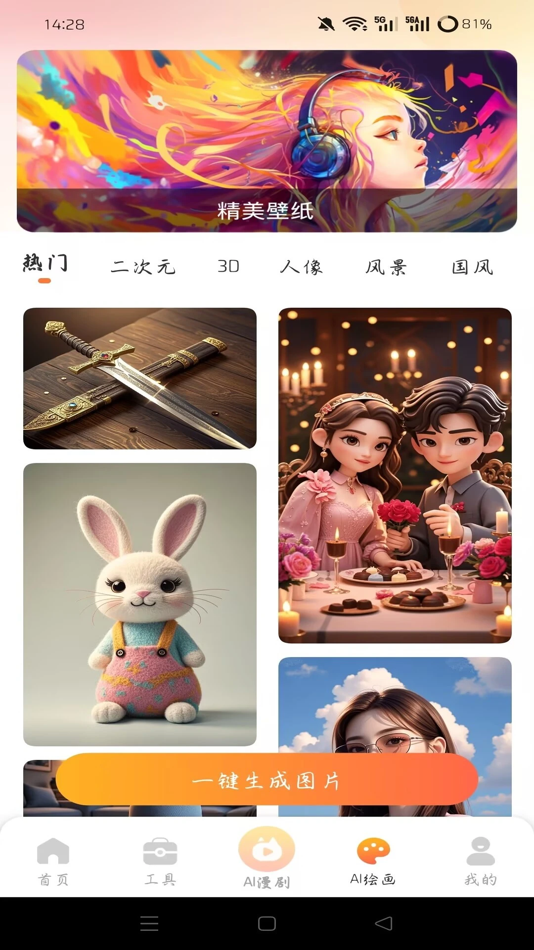 AI��������app���°汾v1.0.1 �ֻ������н�ͼ
