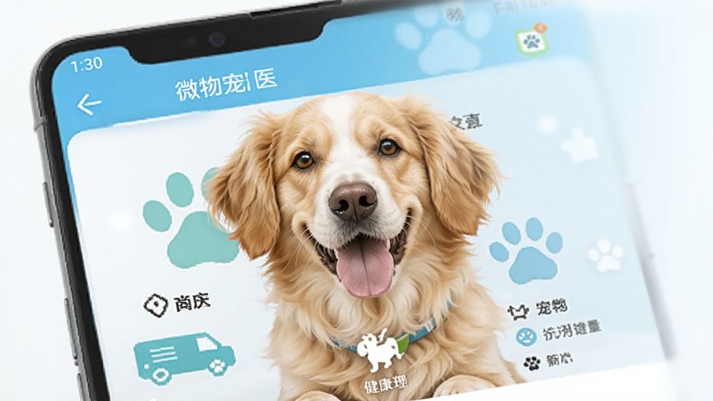 微宠医 安卓版 宠物健康管理软件界面