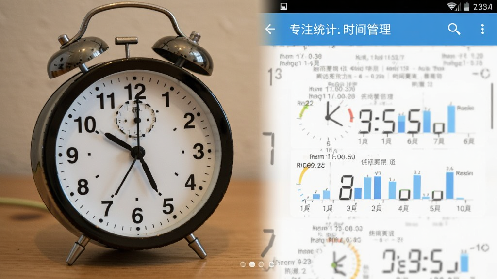 闹钟时钟 专注统计 时间管理 界面截图 安卓版