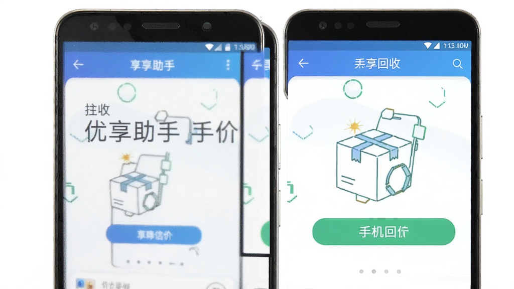 优享助手 手机回收估价界面 安卓版