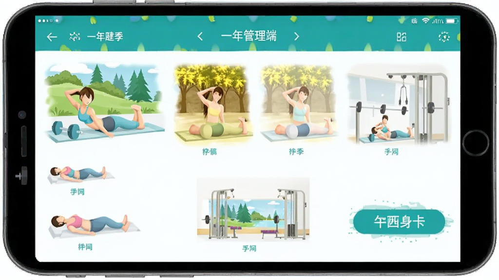 一年四季管理端 安卓版 健身房管理软件