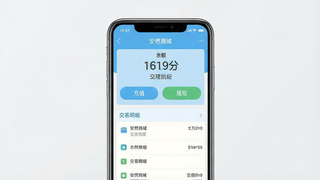 ��Ȼ�̳�AppǮ�����������ͼ���ֻ���Ļ����չʾ��������������ʾ����ֵ���ְ�ť��������ϸ�б��������������ǳ��ɫ������ƽ����Ʒ�񣬻���ɾ����࣬�޶���װ��Ԫ�أ����廭��