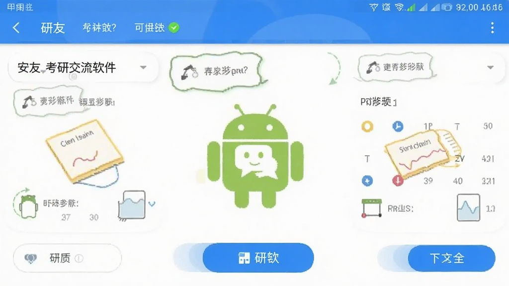 研友 安卓版 考研交流软件 界面截图