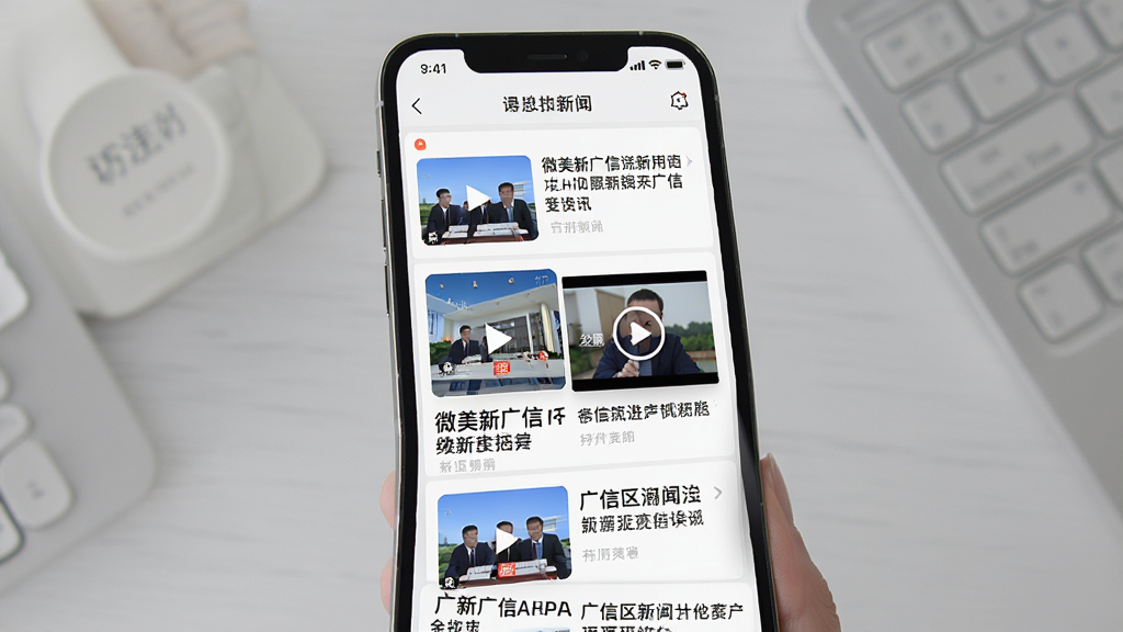 ΢���¹���APP����չʾ���ֻ���Ļ����ʾ������������Ѷ�б�������ͼ�ĺ���Ƶ����ͼ�������������Ű����룬����ִ���Լ��ϸ�ھ��£����ʸ��壬�ɾ��޶���Ԫ��