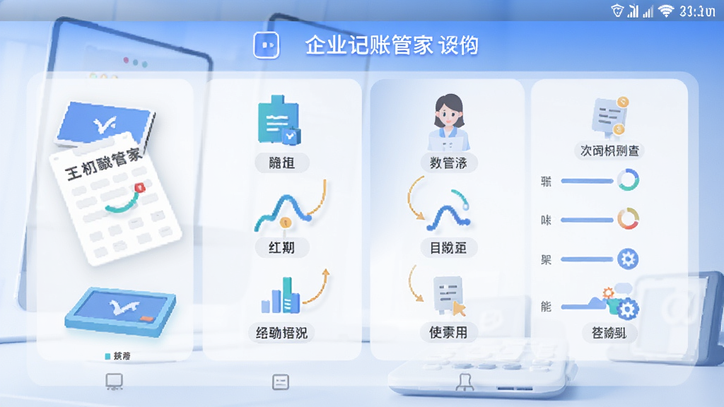 企业记账管家 功能界面 安卓版