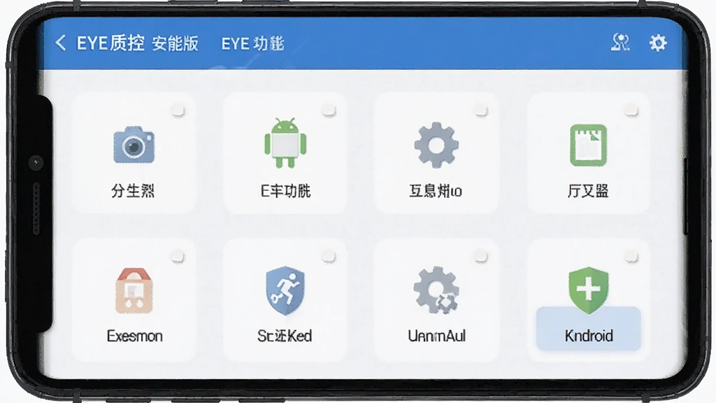 EYE质控 安卓版 功能界面