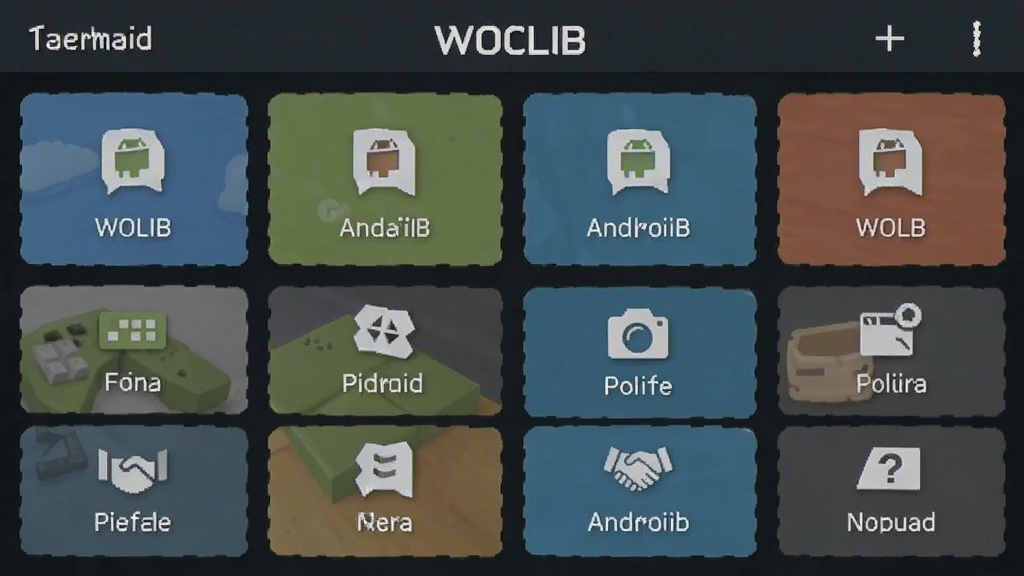 WOLB 安卓版 功能模块界面截图