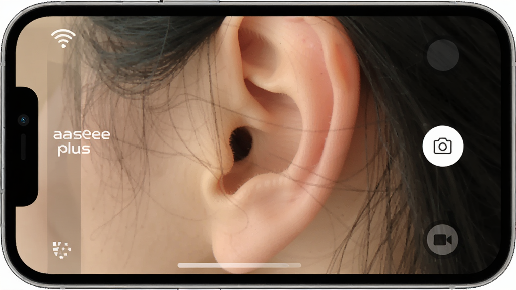 Aisee plus Ӧ�ý���չʾ������Ϊ�ֻ���Ļ��ʾ����ʵʱ���棬���־��У��Ű��࣬���Ϊ�Ƽ�ҽ�Ʒ磬ϸ�ڰ���WiFi����ͼ�ꡢ���հ�ť��¼��ť�������������ɾ����޶���Ԫ��