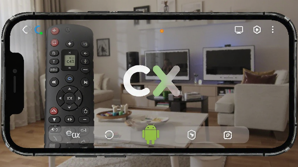 通用电视遥控器cx 安卓版 手机遥控家电界面图