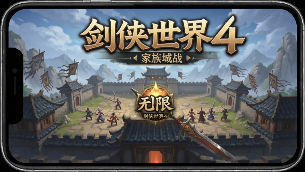 剑侠世界4:无限 家族城战 安卓版