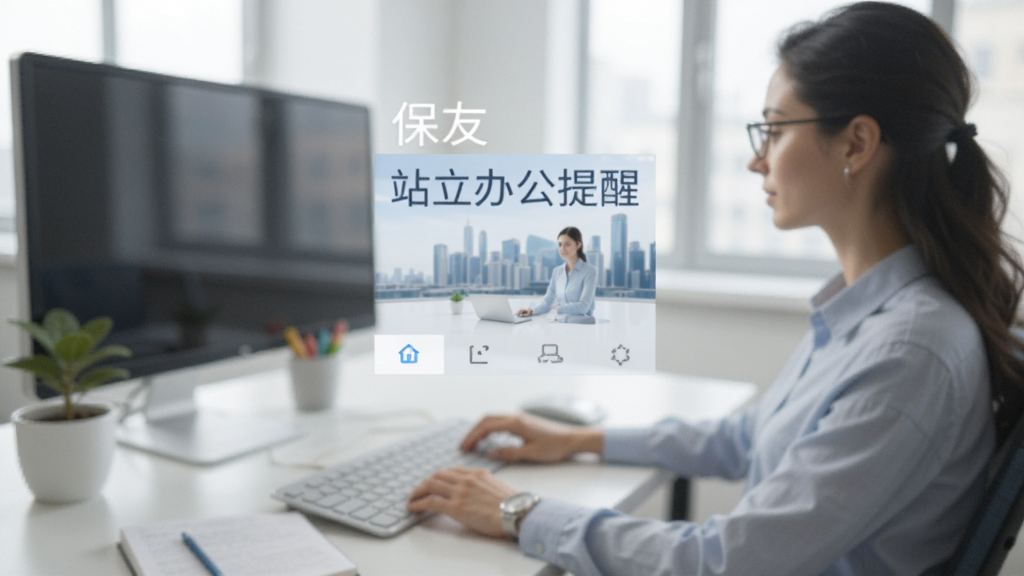 保友智能 站立办公提醒 设置界面 安卓版