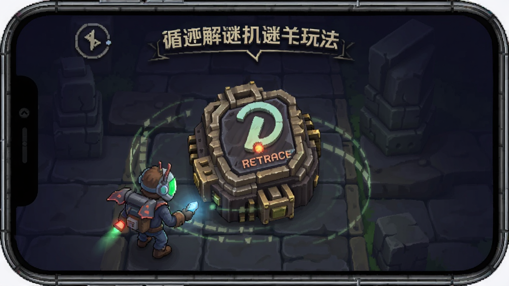 循迹(Retrace)解谜机关玩法 安卓版