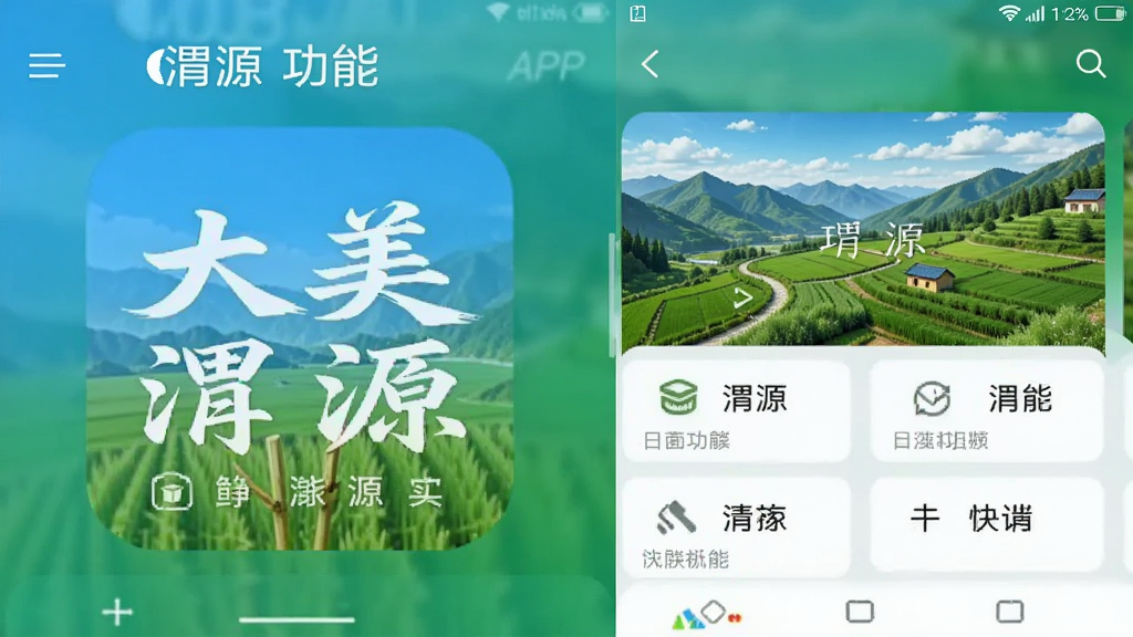 大美渭源APP功能界面 安卓版