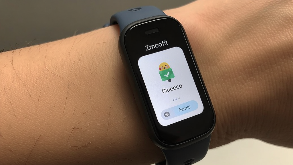 Zmoofit 手环 连接 界面