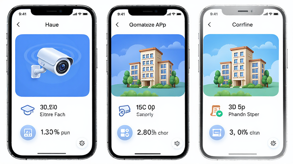 �ֻ�Ӧ�ý���չʾ������Ϊ���ƿƼ�APP��ҳ�����ַ������ܰ�飬�Ű�����������Լ�Ƽ��У�ϸ�ڰ�����������ͷͼ���С��¥��廭�����ʸɾ����壬�޶���Ԫ��