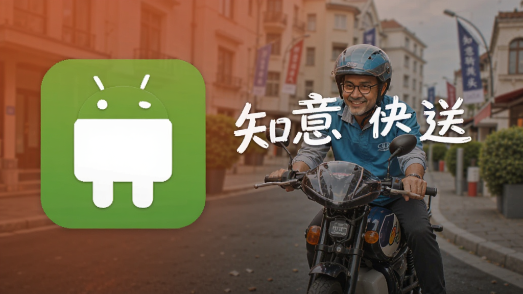 知意快送 安卓版 外卖配送骑手软件配图