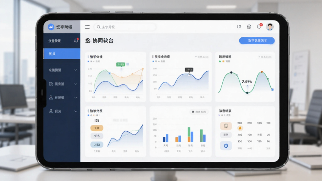 数字众智服务平台 安卓版 协同办公软件界面