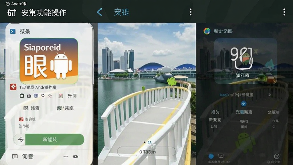 新加坡眼 安卓版 功能操作界面