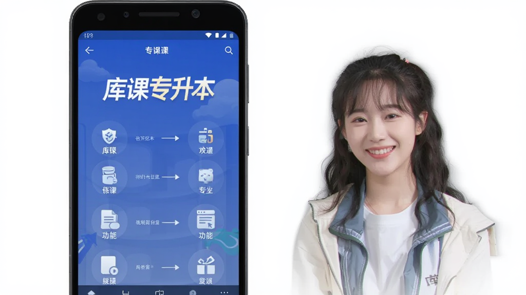 库课专升本 功能界面 安卓版
