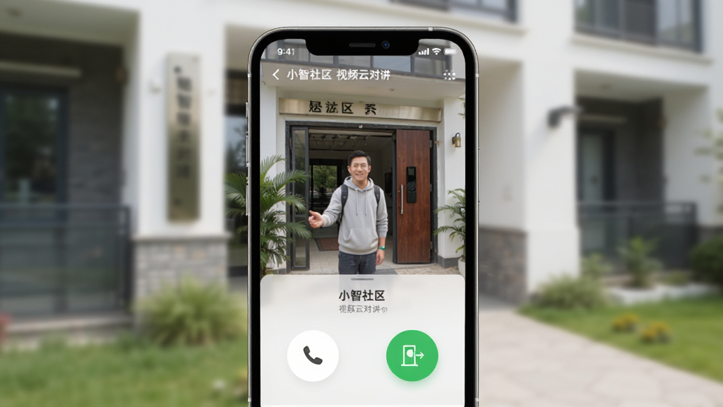 �ֻ���Ļ��ʾС��������Ƶ�ƶԽ����棬������һλ�ÿ�վ��С���ſڣ������н����뿪�Ű�ť������ִ���񣬸��廭�ʣ��ɾ��޶���Ԫ��