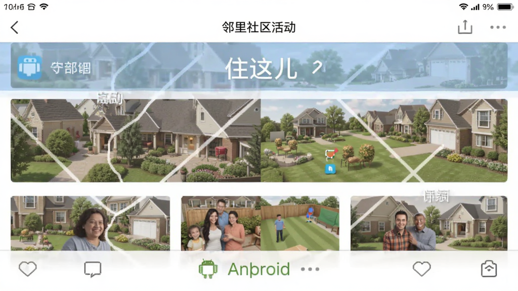 住这儿app安卓版 邻里社区活动界面截图