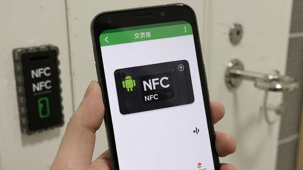 手机门禁卡NFC 安卓版 读卡界面