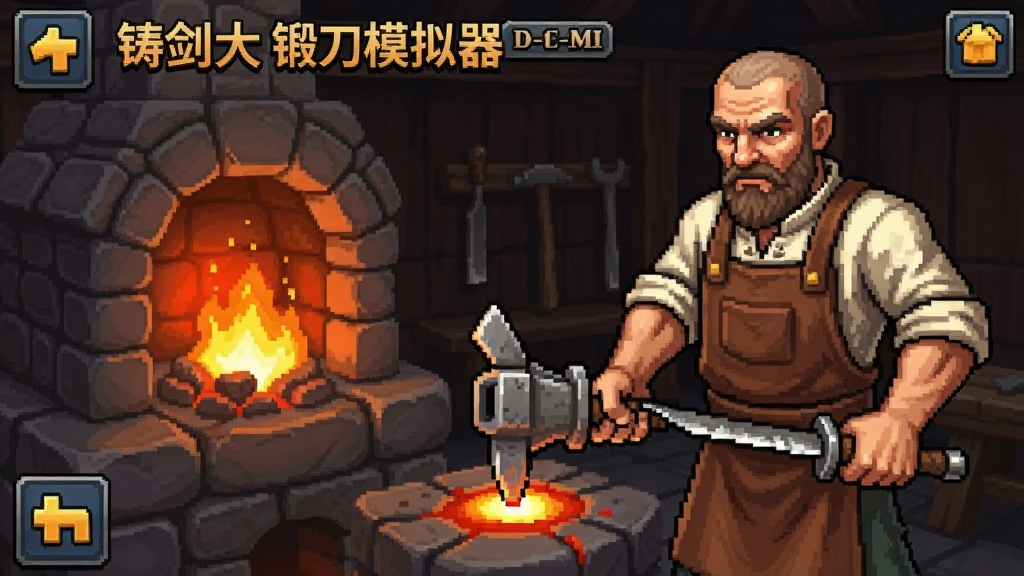 铸剑大师锻刀模拟器 安卓版 游戏截图