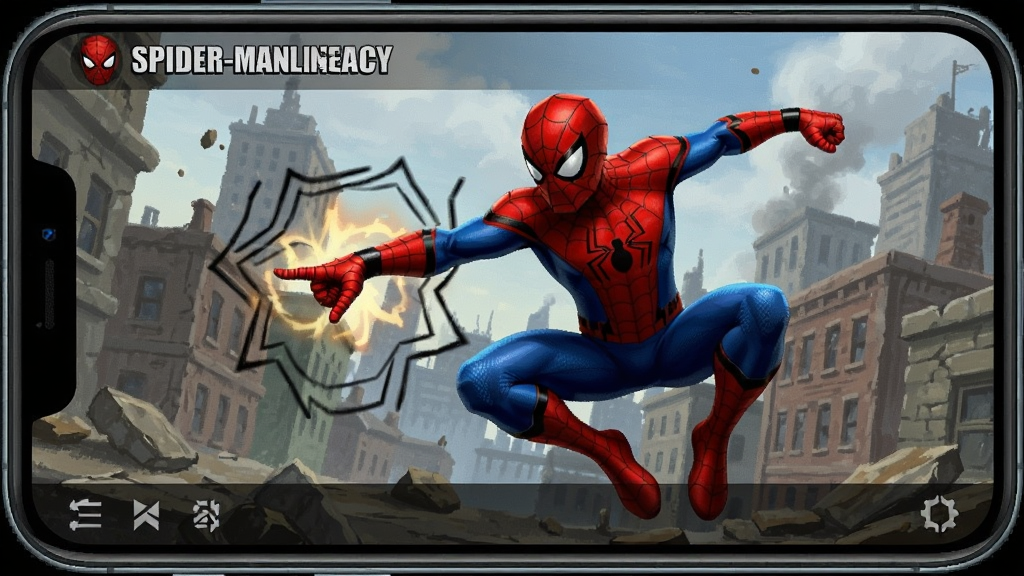 SpidermanLegacy 蜘蛛侠遗产 战斗画面 安卓版