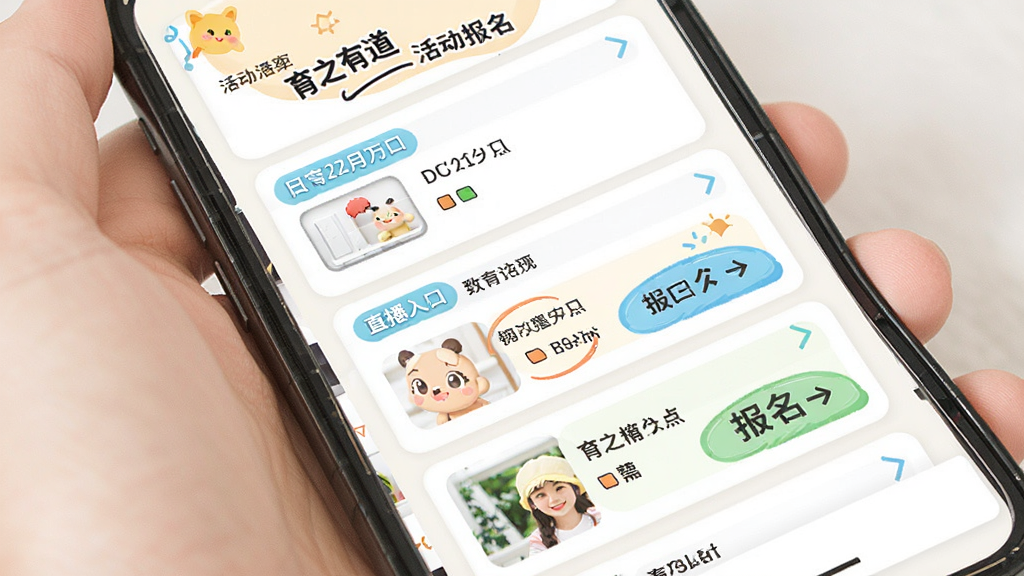 ��֮�е������ҳ�棬�ֻ���Ļչʾ��б���ֱ����ڣ�����Ϊ��Ƭʽ���У��Ű����������������죬ϸ�ڰ������ڱ�ǩ�뱨����ť�����ʸ���ɾ��޶���Ԫ��